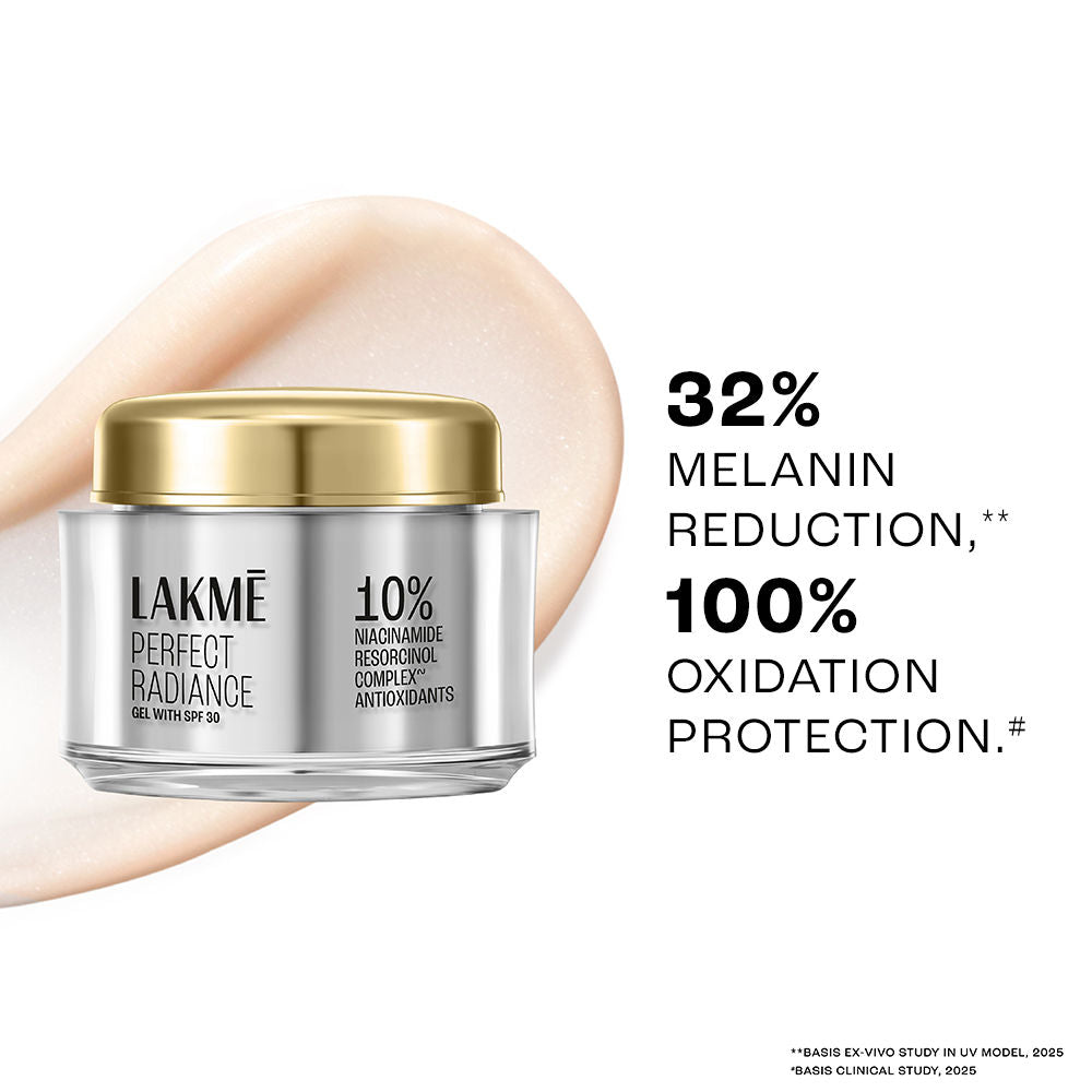 Lakmé Perfect Radiance Pigmentation Treatment Day Gel Crème with 10% Niacinamide Resorcinol Complex (50g) – photo 2