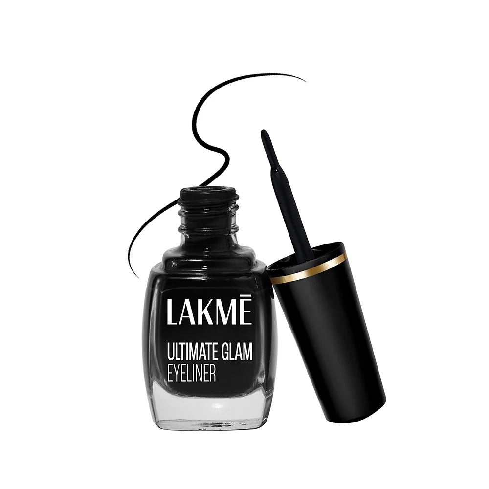 Lakmé Ultimate Glam Eyeliner – Black (9 ml) – image 2