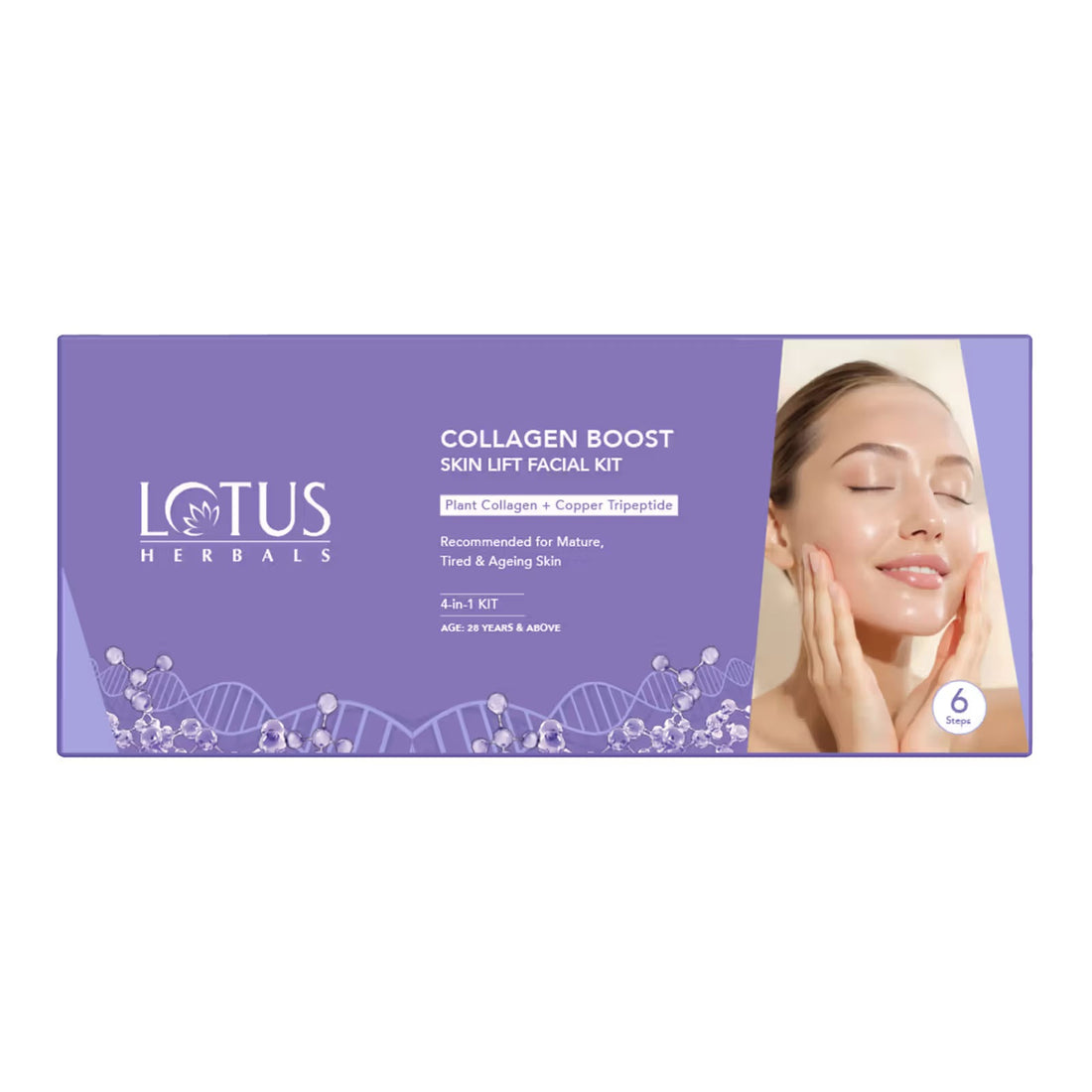 Lotus Herbals Collagen Boost Skin Kit (4 × 71 g)