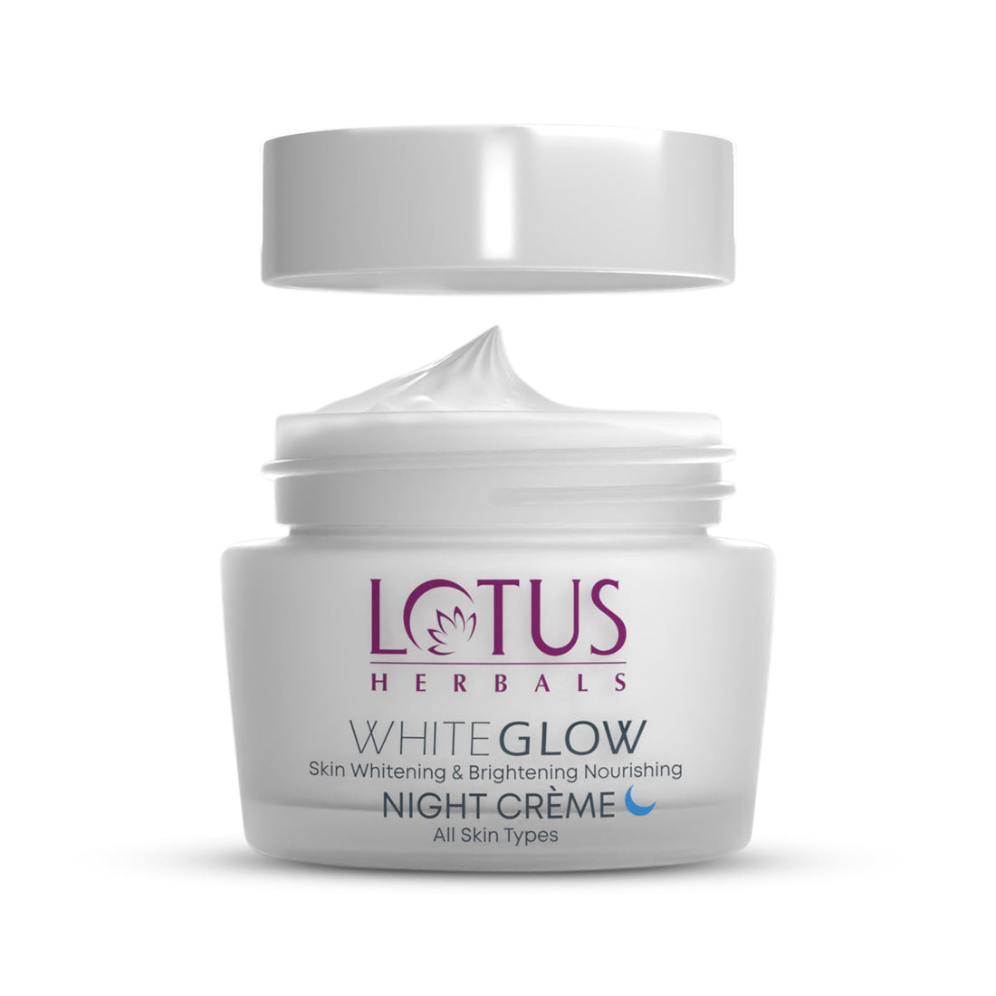 Lotus Herbals WhiteGlow Skin Brightening Nourishing Night Creme (20g)