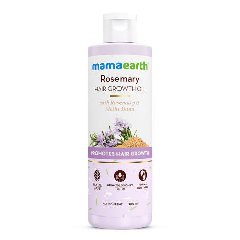 Mamaearth Rosemary Hair Growth Oil with Rosemary & Methi Dana (150ml)