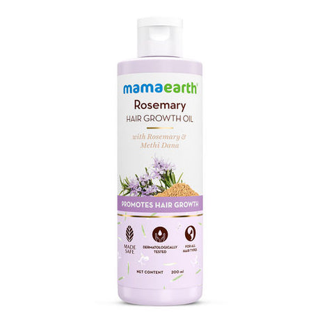 Mamaearth Rosemary Hair Growth Oil with Rosemary & Methi Dana (150ml)