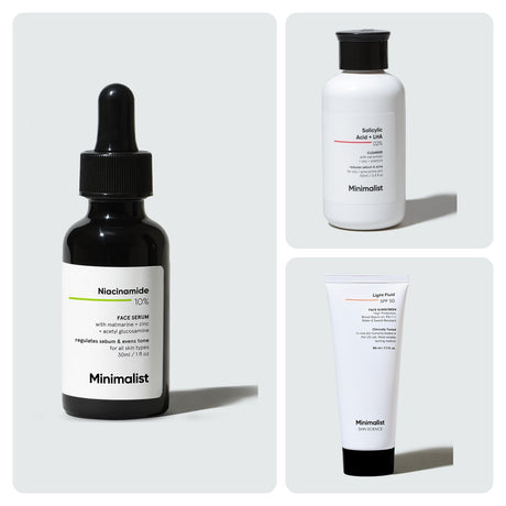 Minimalist Oil-Control Routine Set (3 Products)