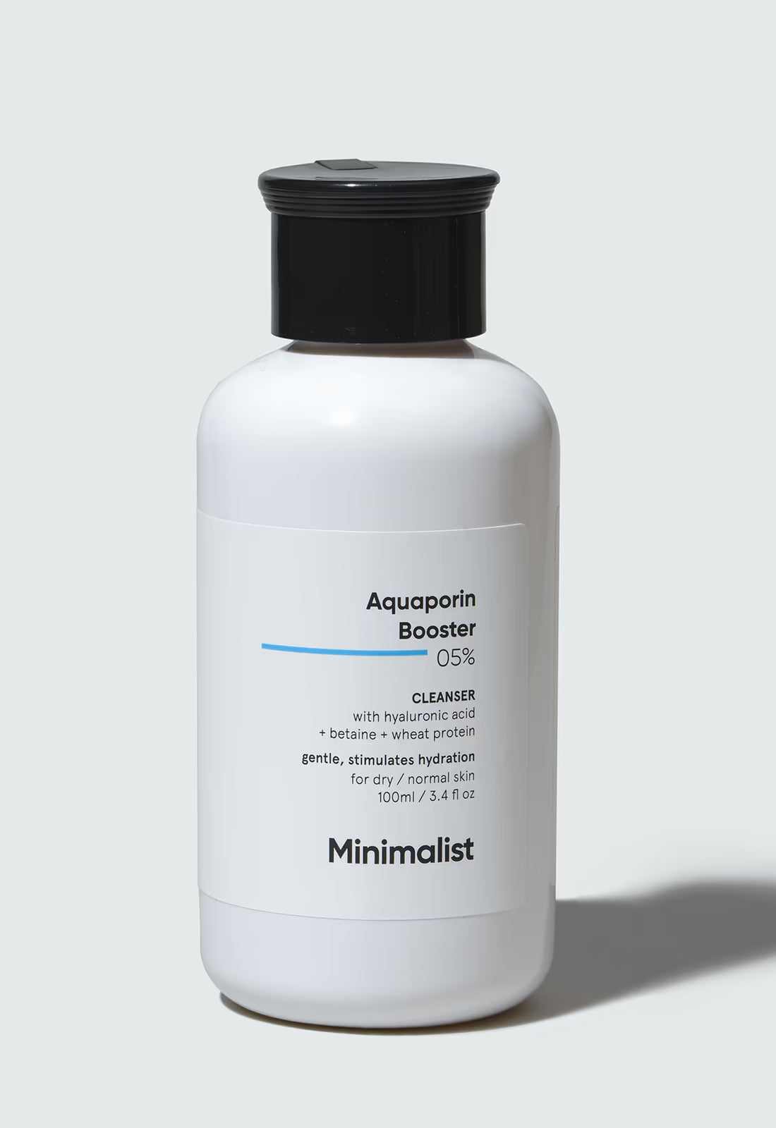 Minimalist 5% Aquaporin Booster Hydrating Face Wash (Cleanser) for Dry Skin with Hyaluronic Acid - 100 ml
