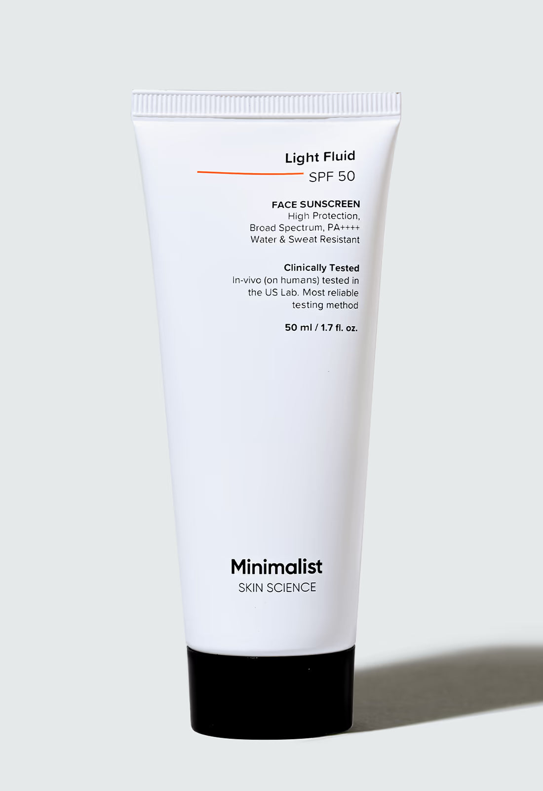 Minimalist Light Fluid SPF 50 PA++++ Face Sunscreen (50 ml)