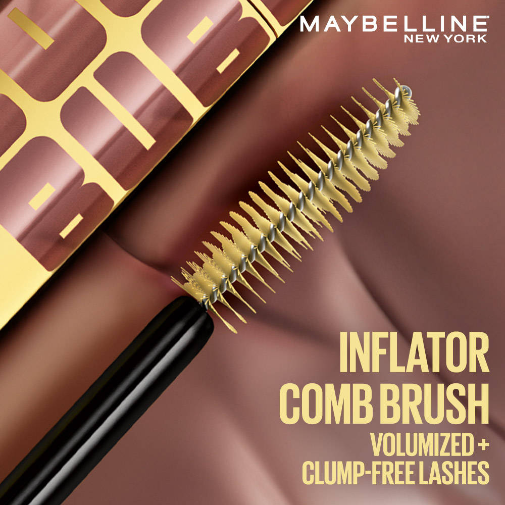 Maybelline New York Colossal Bubble Waterproof Volumizing Mascara – Noir Black (8.75 ml) – image 5