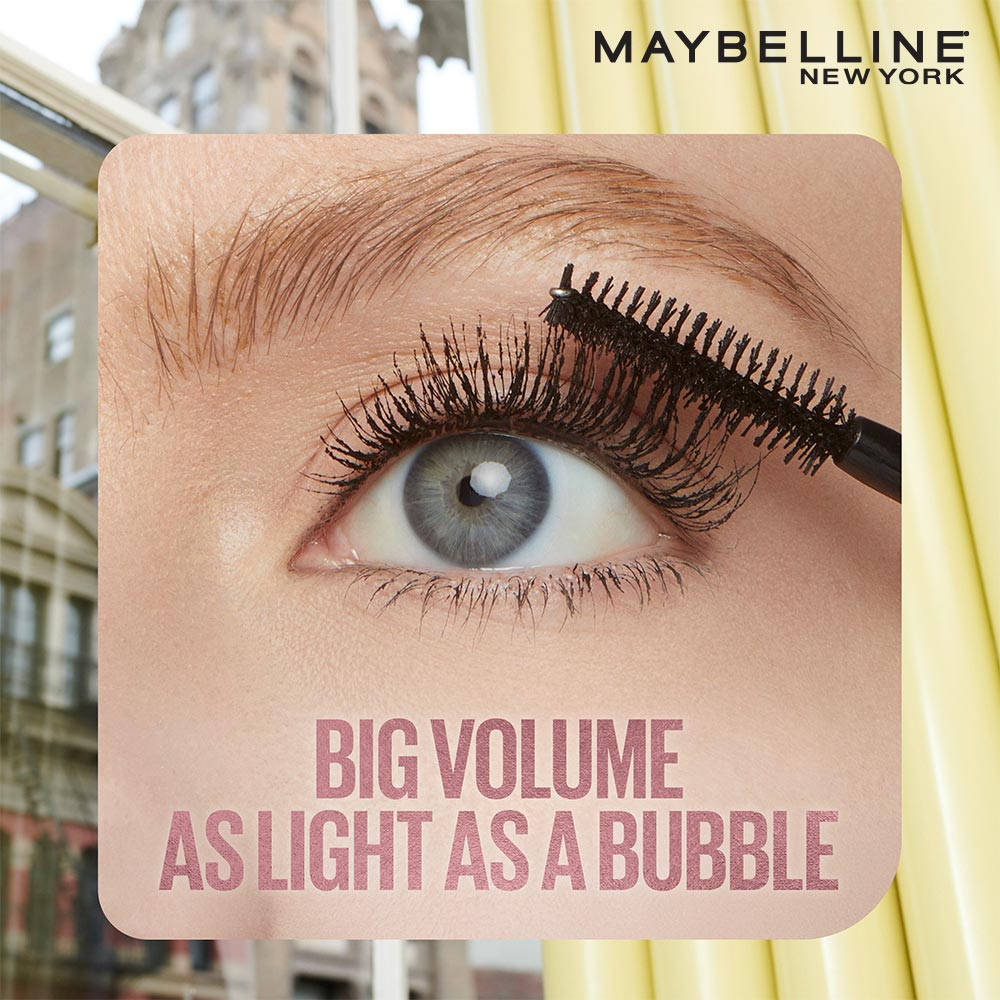 Maybelline New York Colossal Bubble Waterproof Volumizing Mascara – Noir Black (8.75 ml) – image 7
