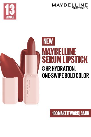 Maybelline Moisturizing Serum Lipstick