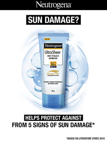 Neutrogena Ultra Sheer Dry-Touch Sunblock SPF 50+ PA+++