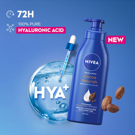 NIVEA Cocoa Nourish Body Lotion (with Cocoa Butter & Coconut Oil)