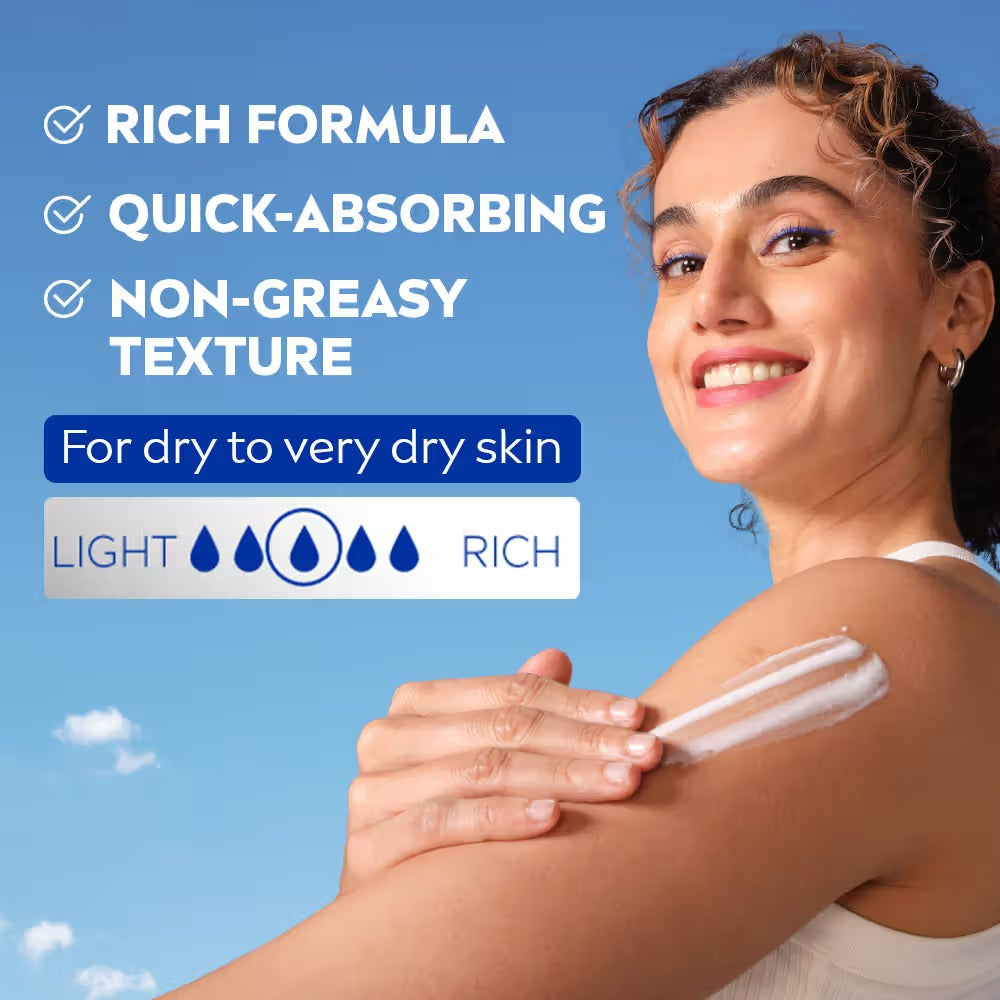 NIVEA Shea Smooth Body Lotion with Shea Butter & Pure Hyaluron, for Dry Skin (200 ml) – image 4