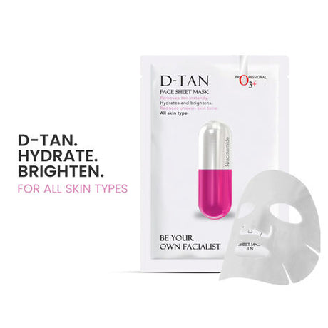 O3+ Brightening & Glow Boosting Dermal Zone D-Tan Pack (For All Skin Types)