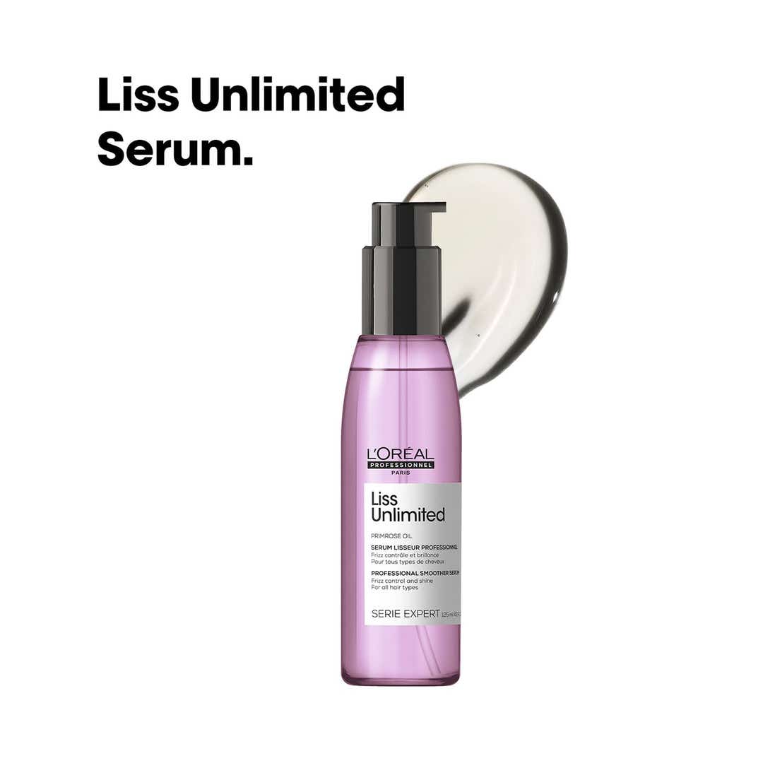 L'Oréal Professionnel Série Expert Liss Unlimited Smoother Serum (Evening Primrose Oil) (125ml) – photo 2