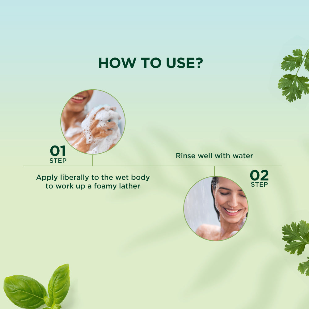 Biotique Bio Basil & Parsley Revitalizing Body Wash (200ml) – photo 7