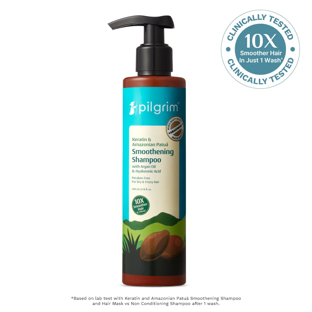 Pilgrim Patuá & Keratin Smoothening Shampoo (200 ml)
