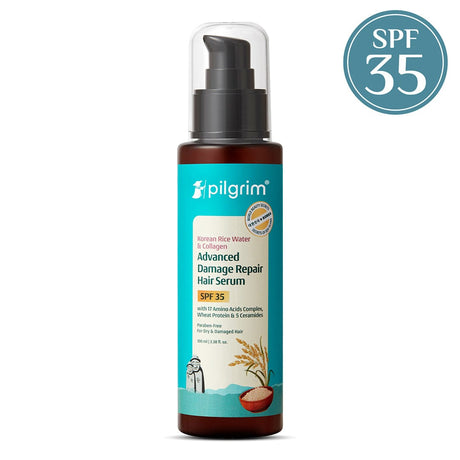 Pilgrim Korean Rice Water & Collagen Advanced Damage Repair Hair Mask (200 g)