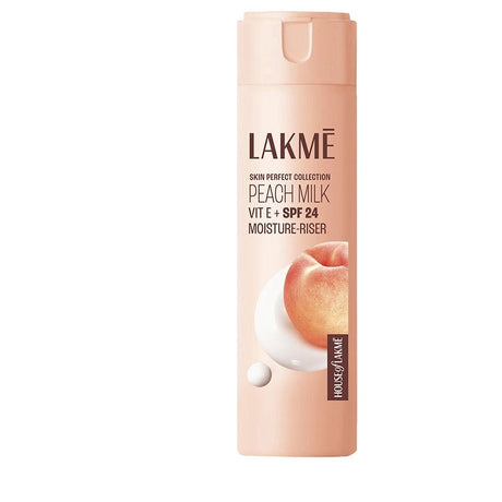 Lakmé Peach Milk Vit E + SPF 24 Moisture-Riser Sunscreen Lotion (60 ml)