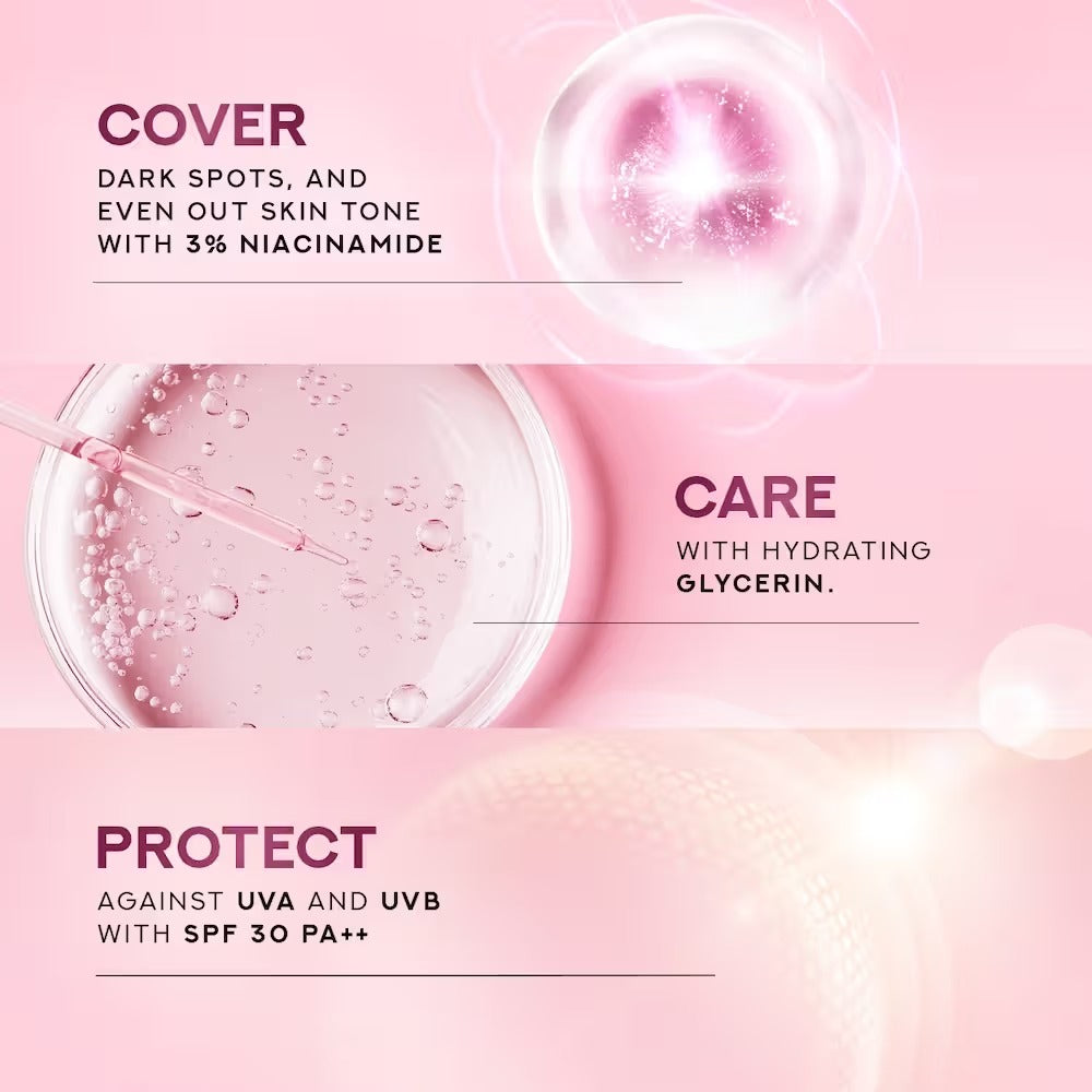 Pond's Bright Miracle BB+ Cream with 3% Niacinamide, SPF 30 PA++ – Ivory (18 g) – image 2