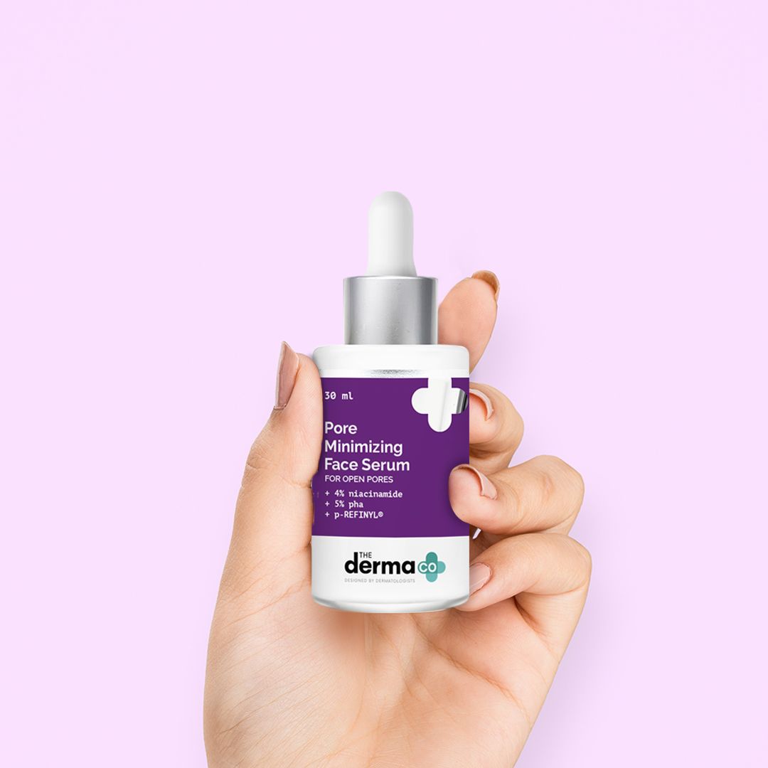 The Derma Co Pore Minimizing Face Serum with 4% Niacinamide, 5% PHA & p-REFINYL® - 30 ml – photo 3