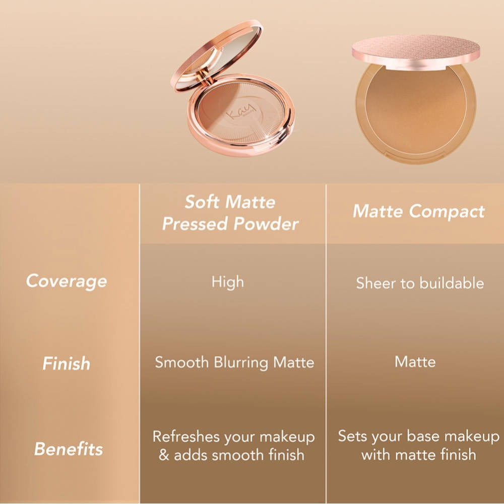 Kay Beauty Soft Matte Pressed Powder (12 g) – image 10
