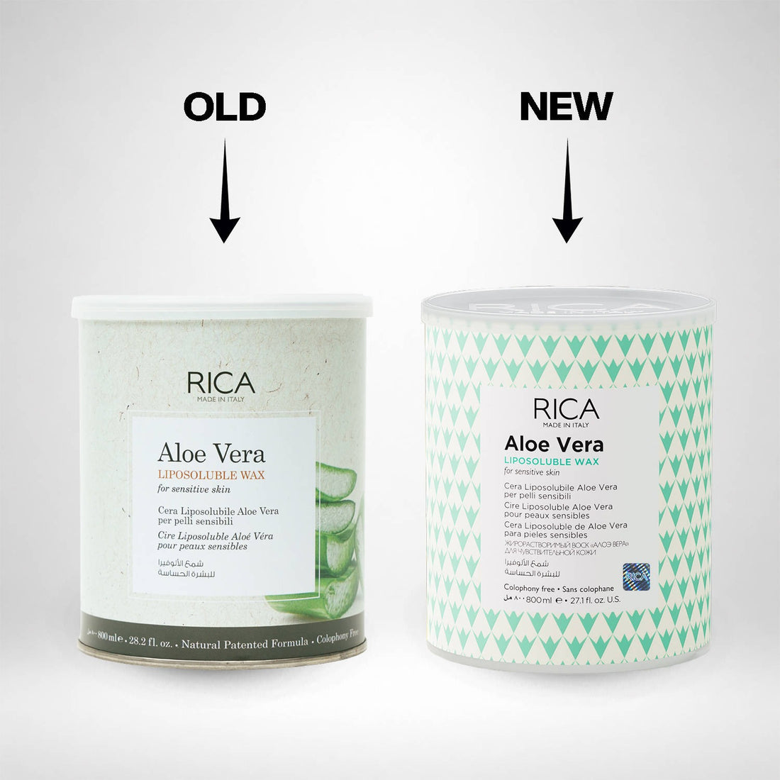 Rica Aloe Vera Liposoluble Wax (800 ml) – image 2