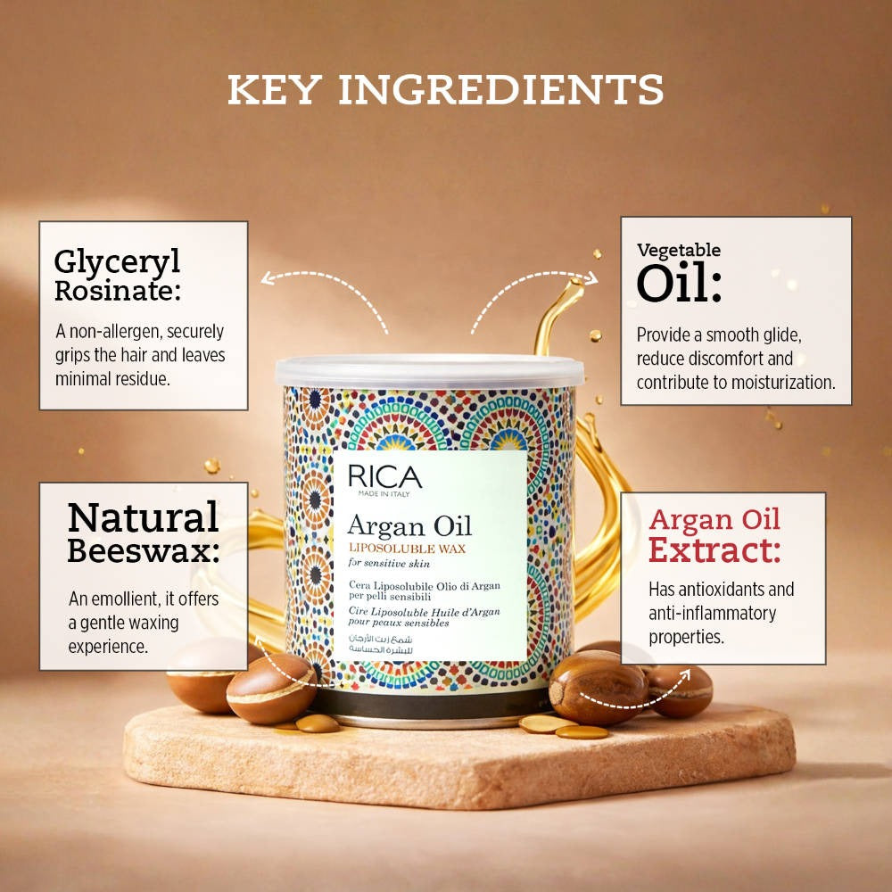 Rica Argan Oil Liposoluble Wax (800 ml) – image 3