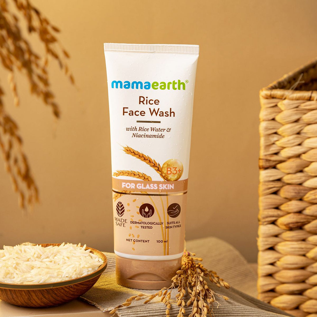 Mamaearth Rice Face Wash with Rice Water & Niacinamide for Glass Skin – photo 3