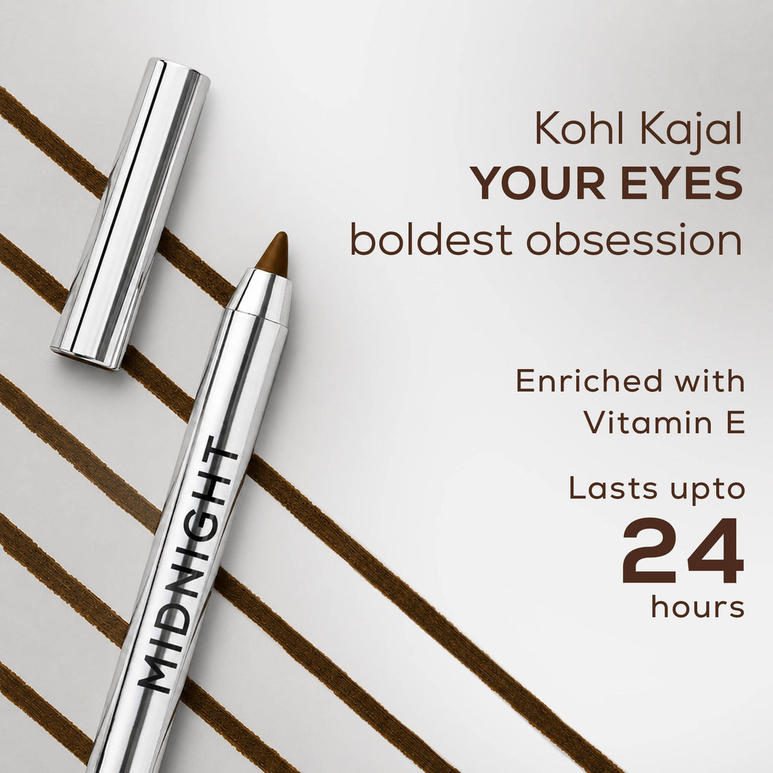 RENEE Midnight Mini Kohl Pencil – Brown (0.8 g) – image 4