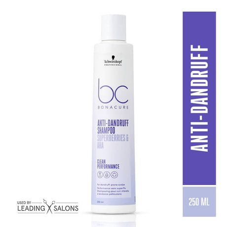 Schwarzkopf Professional BC Bonacure Scalp Anti-Dandruff Shampoo with Superberries & AHA (250 ml)