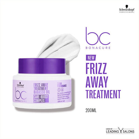 Schwarzkopf Professional BC Bonacure Frizz Away Treatment with Babassu Oil (200 ml)