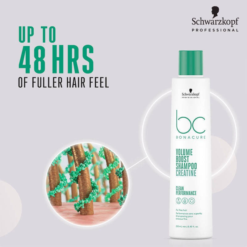 Schwarzkopf Professional BC Bonacure Collagen Volume Boost Shampoo (250 ml) – image 3