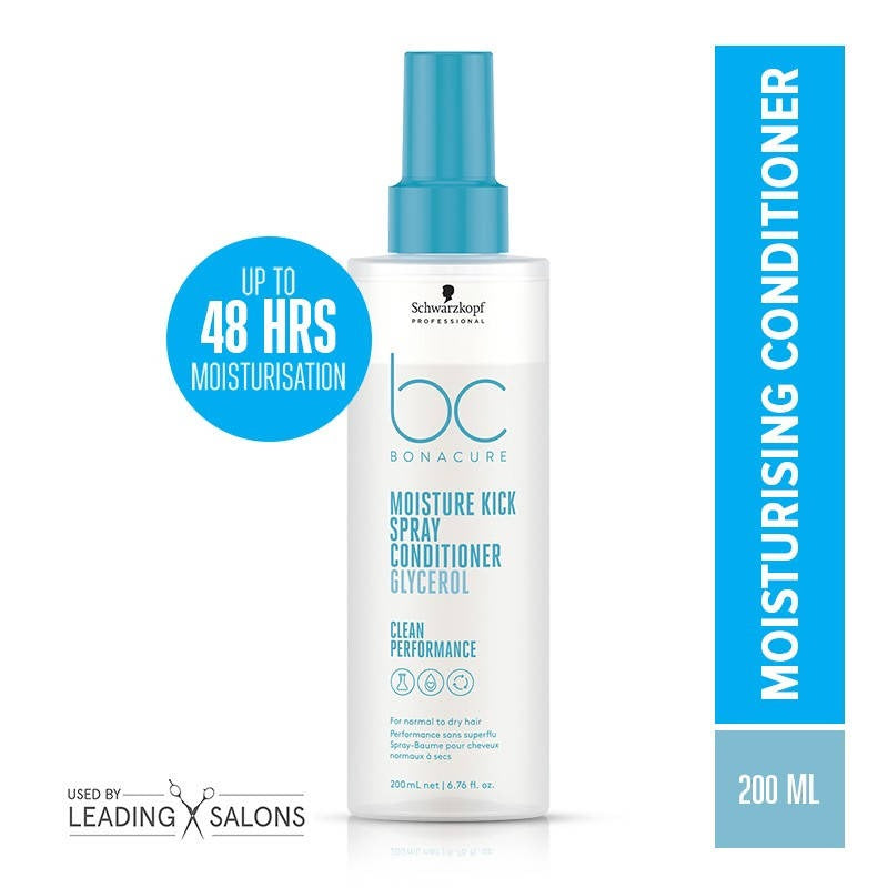 Schwarzkopf Professional BC Bonacure Moisture Kick Spray Conditioner with Glycerol (200 ml) – image 2
