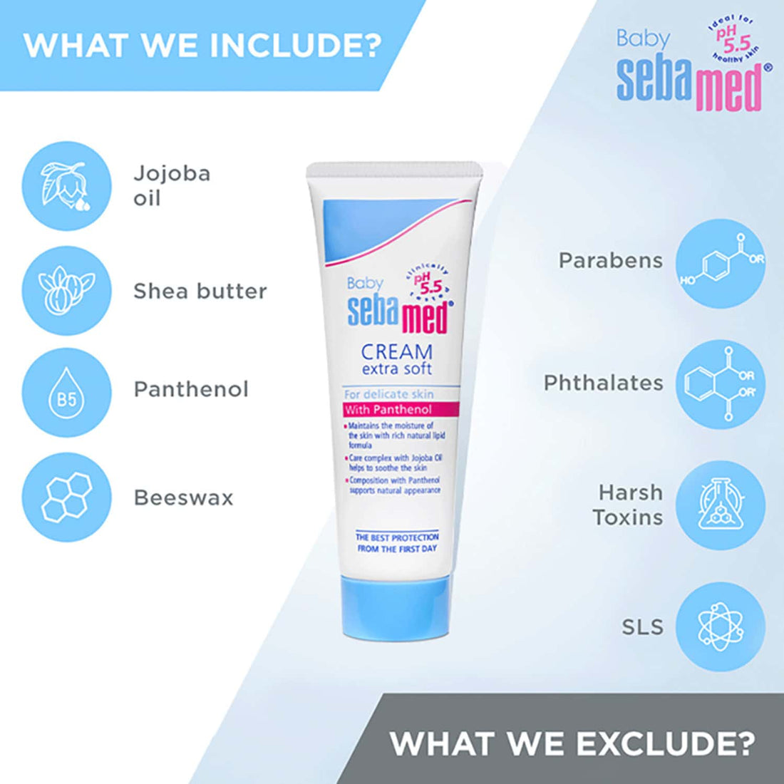 Sebamed Baby Cream Extra Soft (pH 5.5) - 50 ml – photo 5