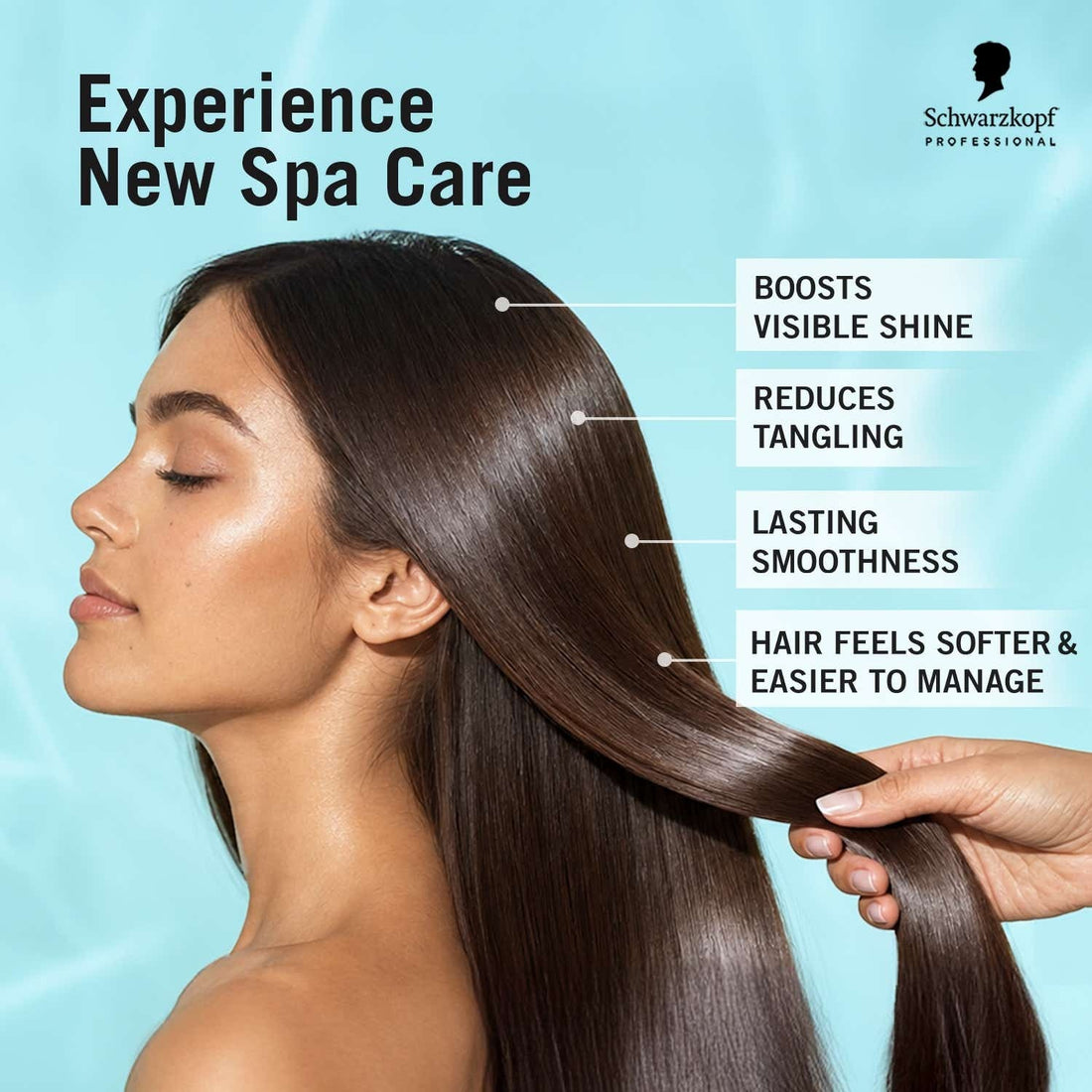 Schwarzkopf Professional Spa Essence Smoothening Shampoo (1000 ml) – image 3