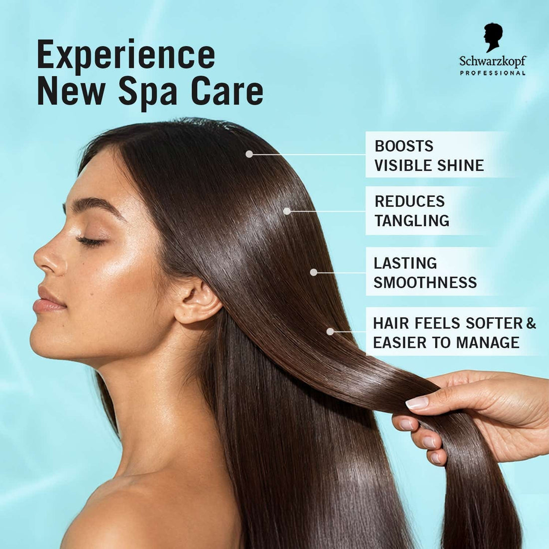 Schwarzkopf Professional Spa Essence Smoothening Shampoo (250 ml) – image 3