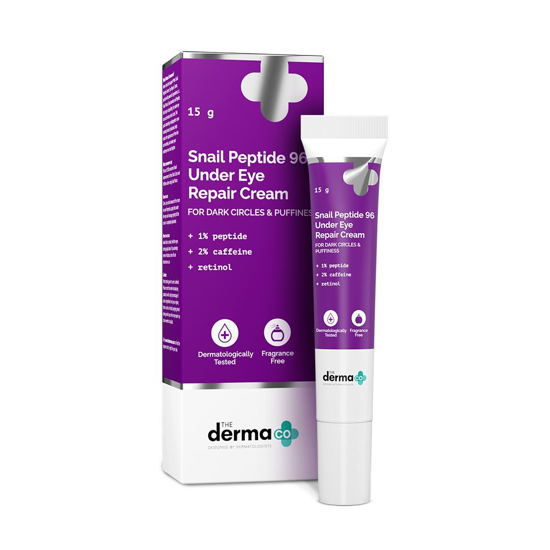 The Derma Co Snail Peptide 96 Under Eye Repair Cream - 15 g – photo 6
