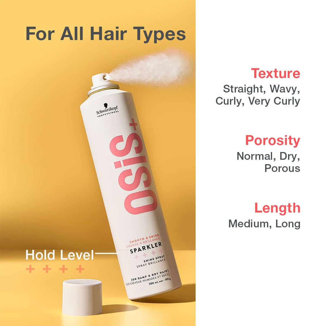 Schwarzkopf Professional OSiS+ Sparkler Shine Spray (300 ml) – image 7