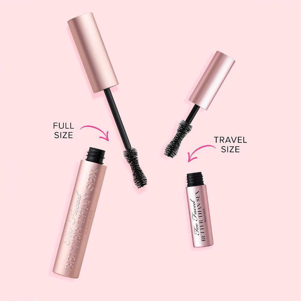 Too Faced Better Than Sex Mascara – Black, Travel Size (4.8 g) – image 2