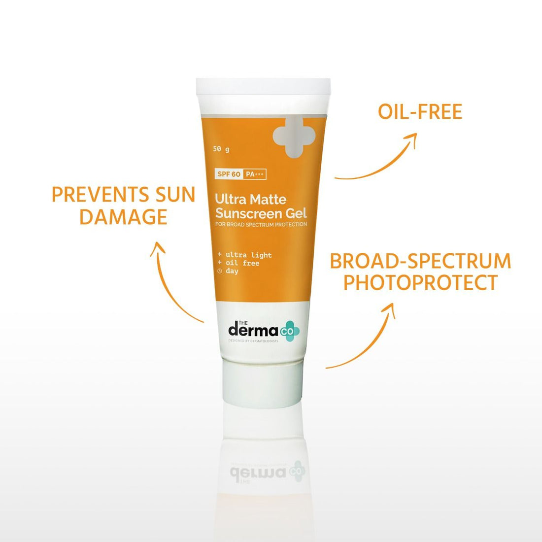 The Derma Co Ultra Matte Sunscreen Gel with SPF 60 PA+++ (50g) – photo 2