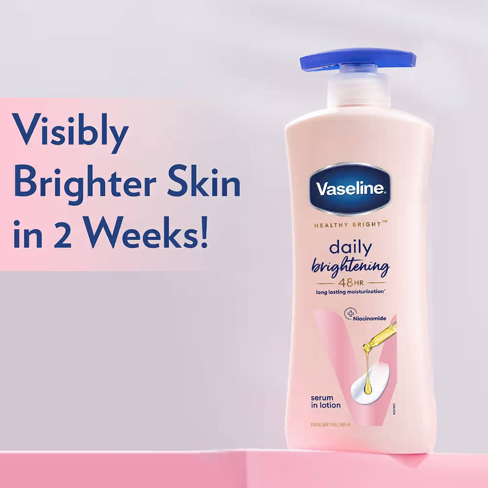 Vaseline Healthy Bright Daily Brightening Serum-in-Lotion with Niacinamide (200 ml) – image 2