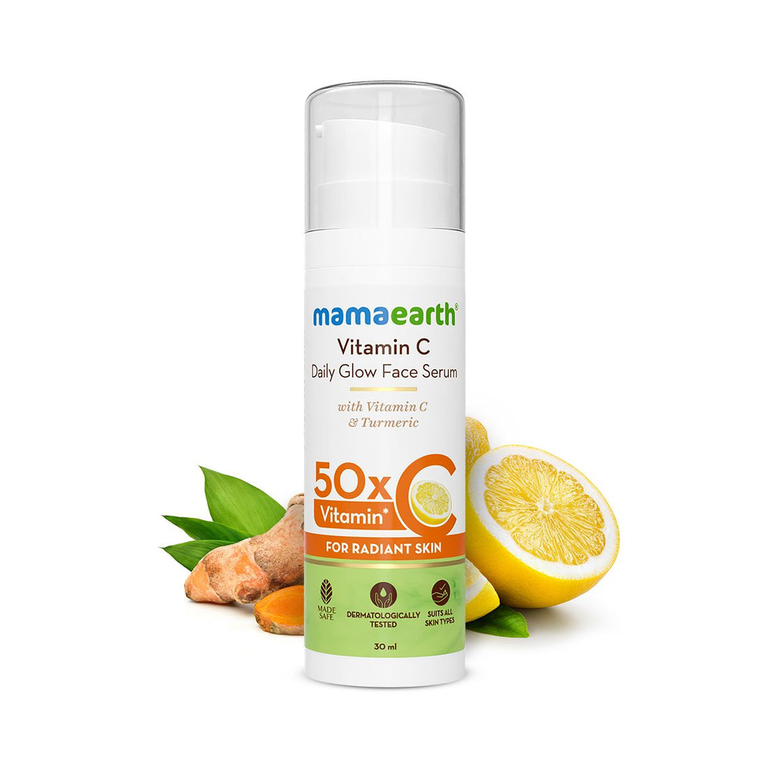 Mamaearth Vitamin C Daily Glow Face Serum (30ml) – photo 1