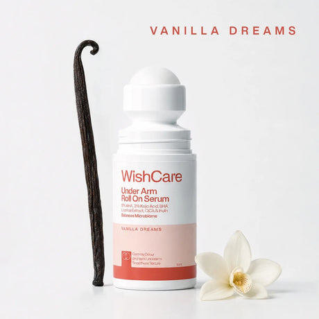 WishCare Under Arm Roll On Serum – Vanilla Dreams (50 ml)