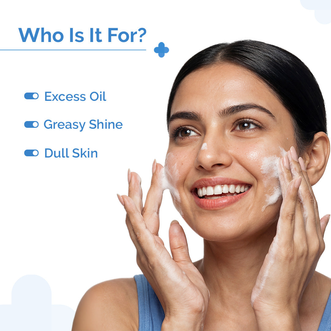 The Derma Co Oil-Free Daily Face Wash With Hyaluronic Acid, Glycolic Acid & Multivitamins for Clear & Hydrated Skin - 100ml – photo 5