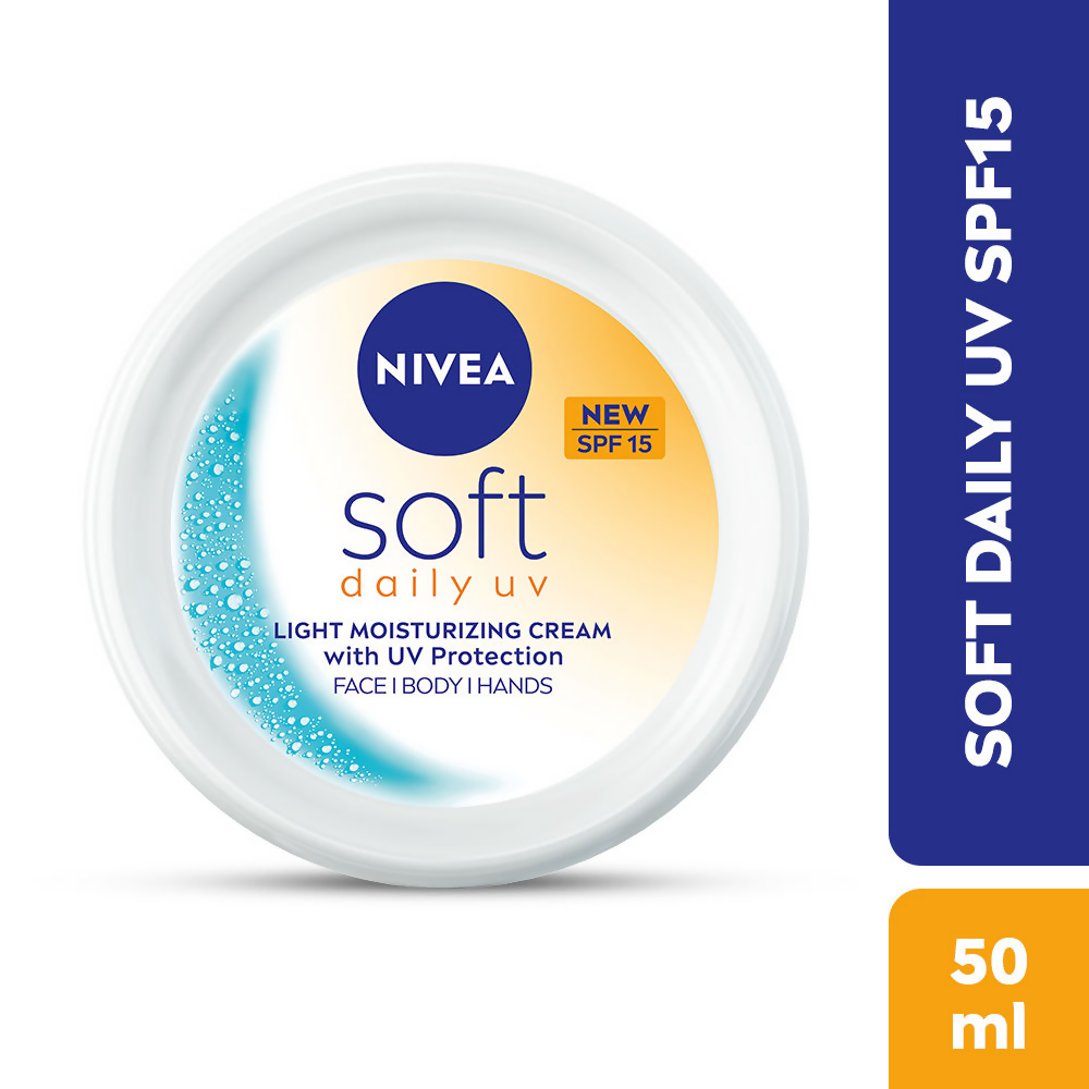 NIVEA Soft Daily UV SPF-15 Light Moisturising Cream (100ml) – photo 6