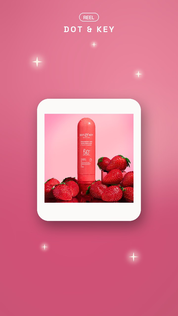 Strawberry Dew tinted sunscreen, SPF 50+
